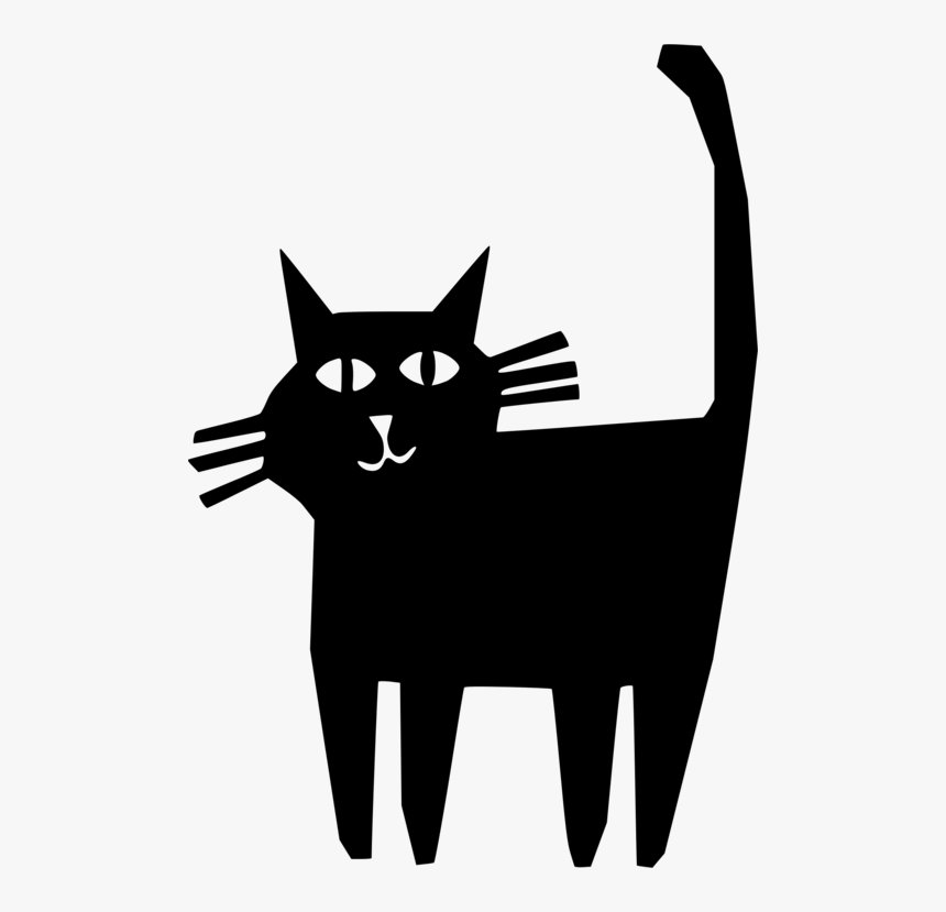 Cat Clipart Pete Whiskers - Pete The Cat Black, HD Png Download, Free Download