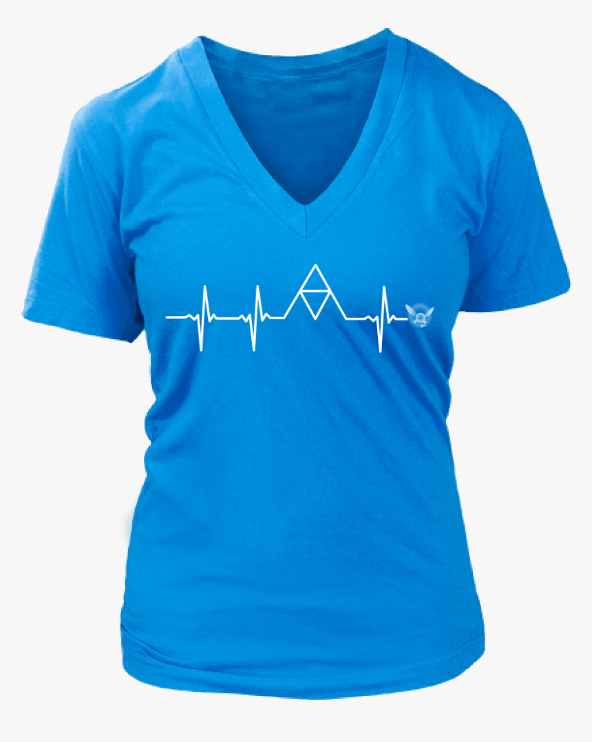 Zelda Heart Beat Shirt - Vet Tech T Shirt, HD Png Download, Free Download