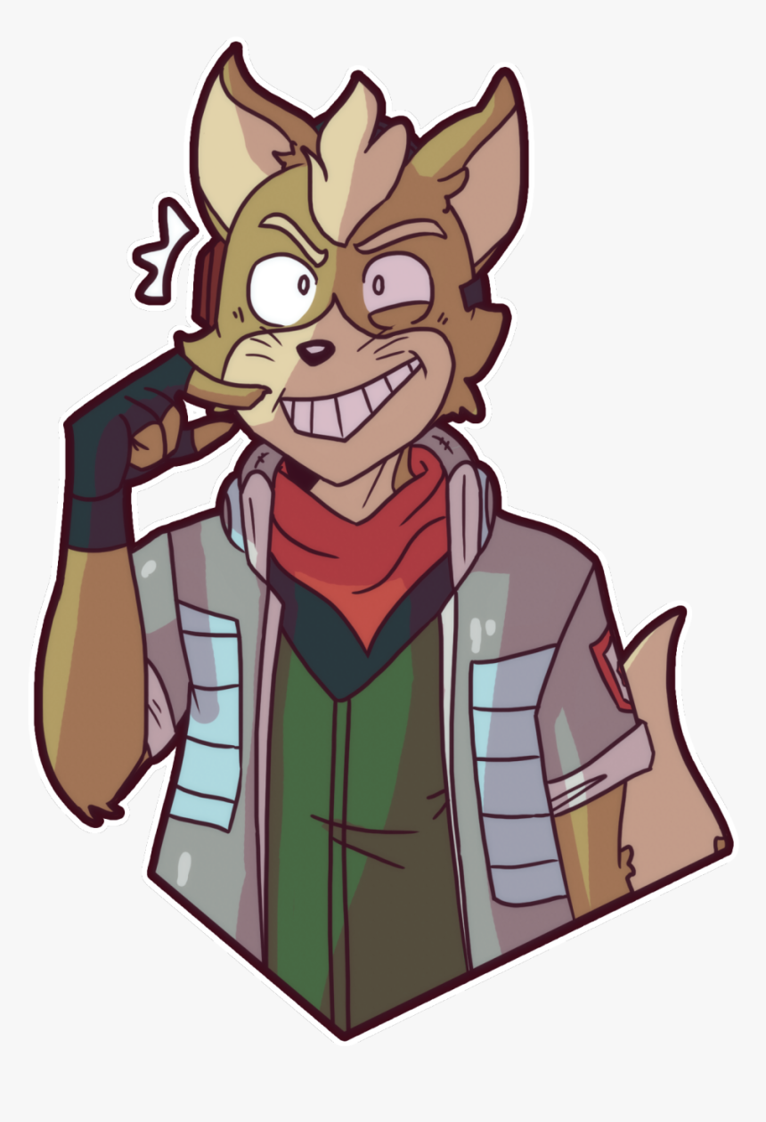 I Decided To Make A Small Starfox Related Telegram - Cartoon, HD Png Download, Free Download