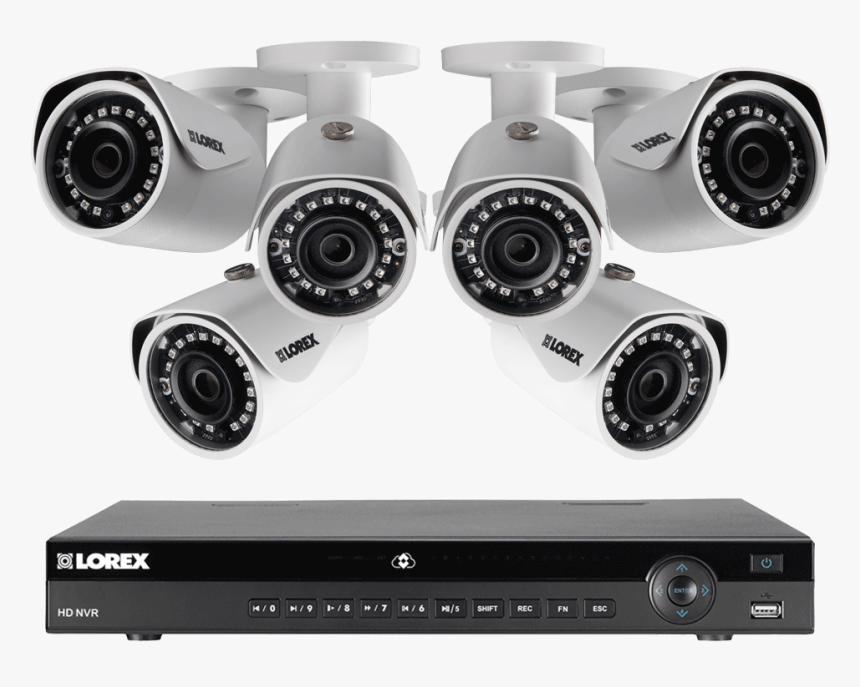 Security Nvr System, 8 Channel With 2k Resolution Ip - 4 Camera Home Security System, HD Png Download, Free Download