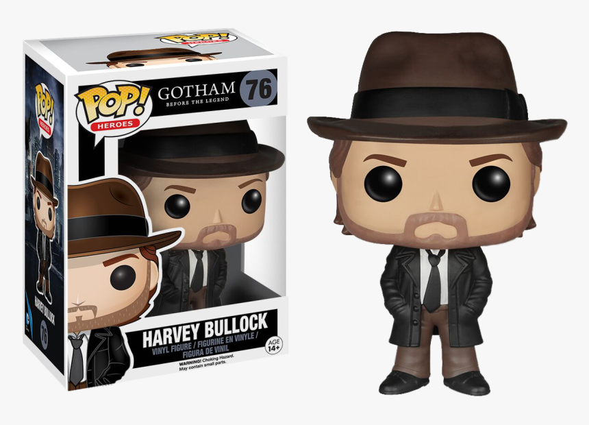 Funko Pop Harvey Bullock, HD Png Download, Free Download