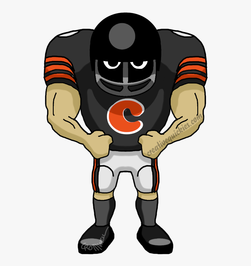 My Livelihood Is Custom Art And Advertising, But I - Raiders Cartoon Football Player, HD Png Download, Free Download