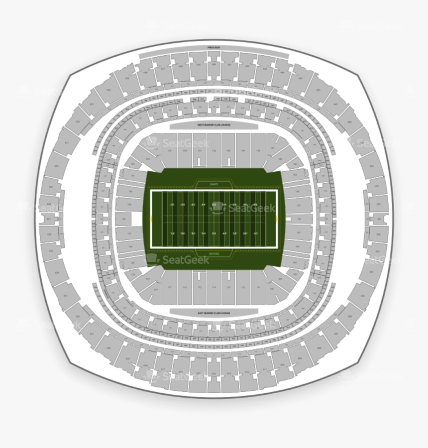 Tiaa Bank Field Seating Chart, HD Png Download, Free Download