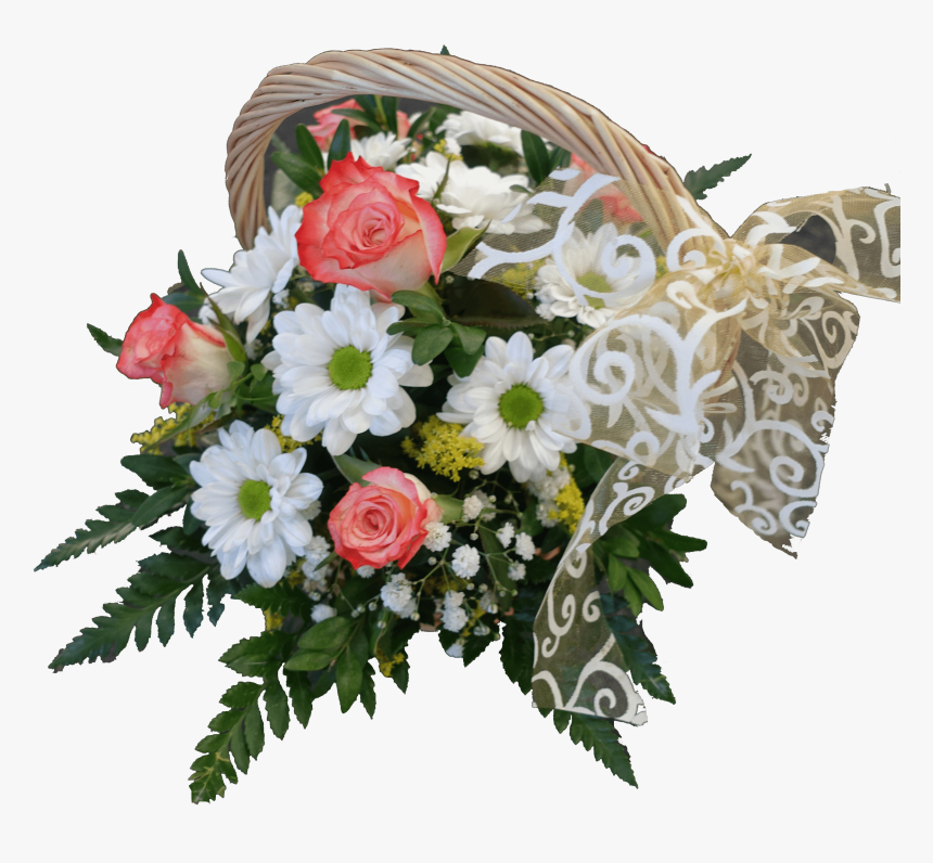 Transparent Bouquet Basket Png - Flower Basket, Png Download, Free Download