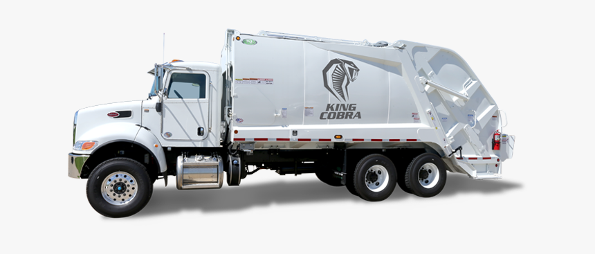 New Way King-cobra Refuse Truck - Garbage Truck Side Transparent, HD Png Download, Free Download