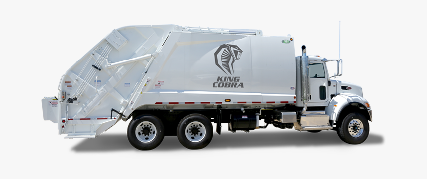New Way King-cobra Refuse Truck - Garbage Truck Side Png, Transparent Png, Free Download