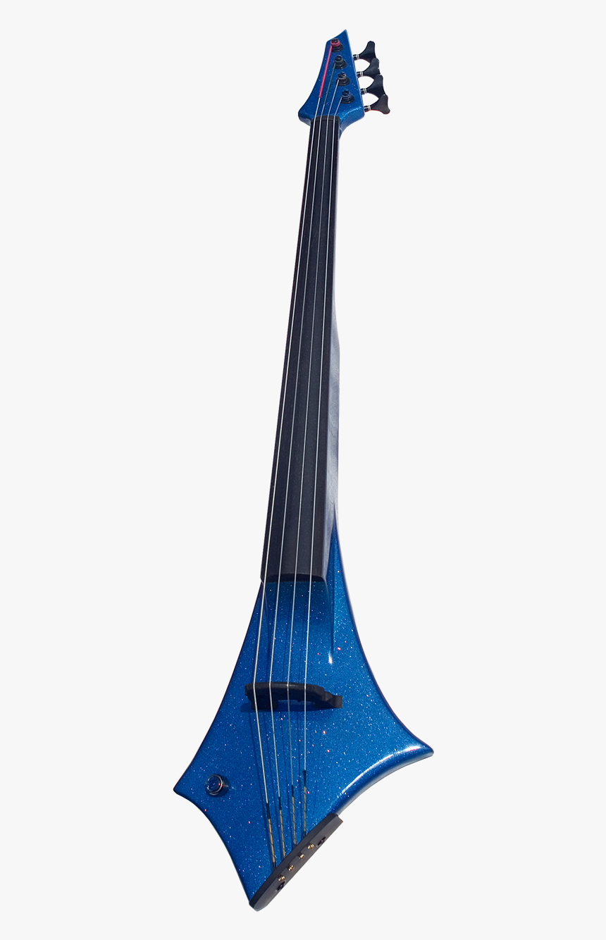 4-string Fretless Cobra Royal Blue Metal Flake - Mark Wood Electric Cello, HD Png Download, Free Download