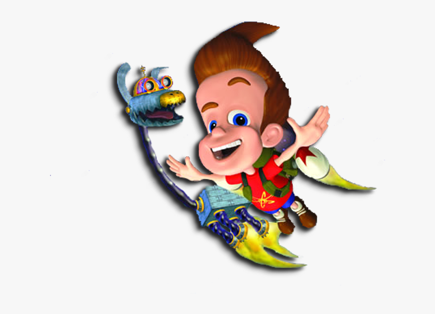 Baby Jimmy Flying - Jimmy Neutron Nickelodeon Png, Transparent Png, Free Download