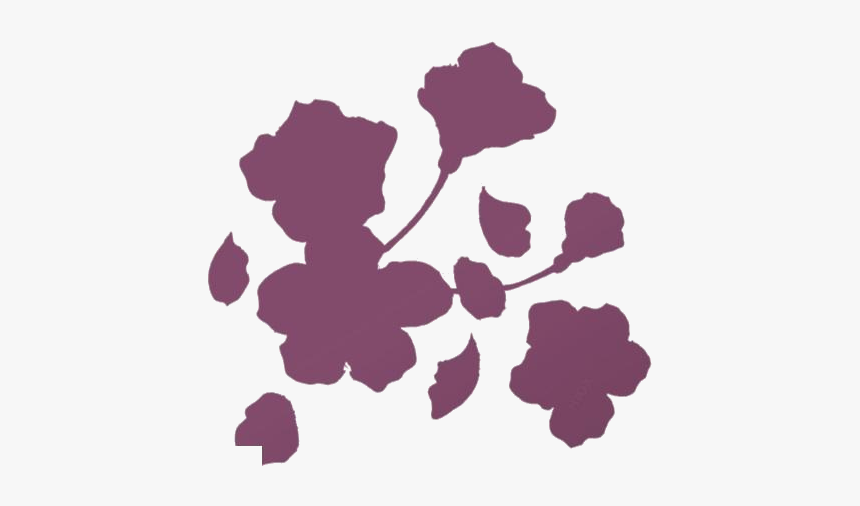 Japanese Flower Tattoos Png Transparent Images - Silhouette, Png Download, Free Download