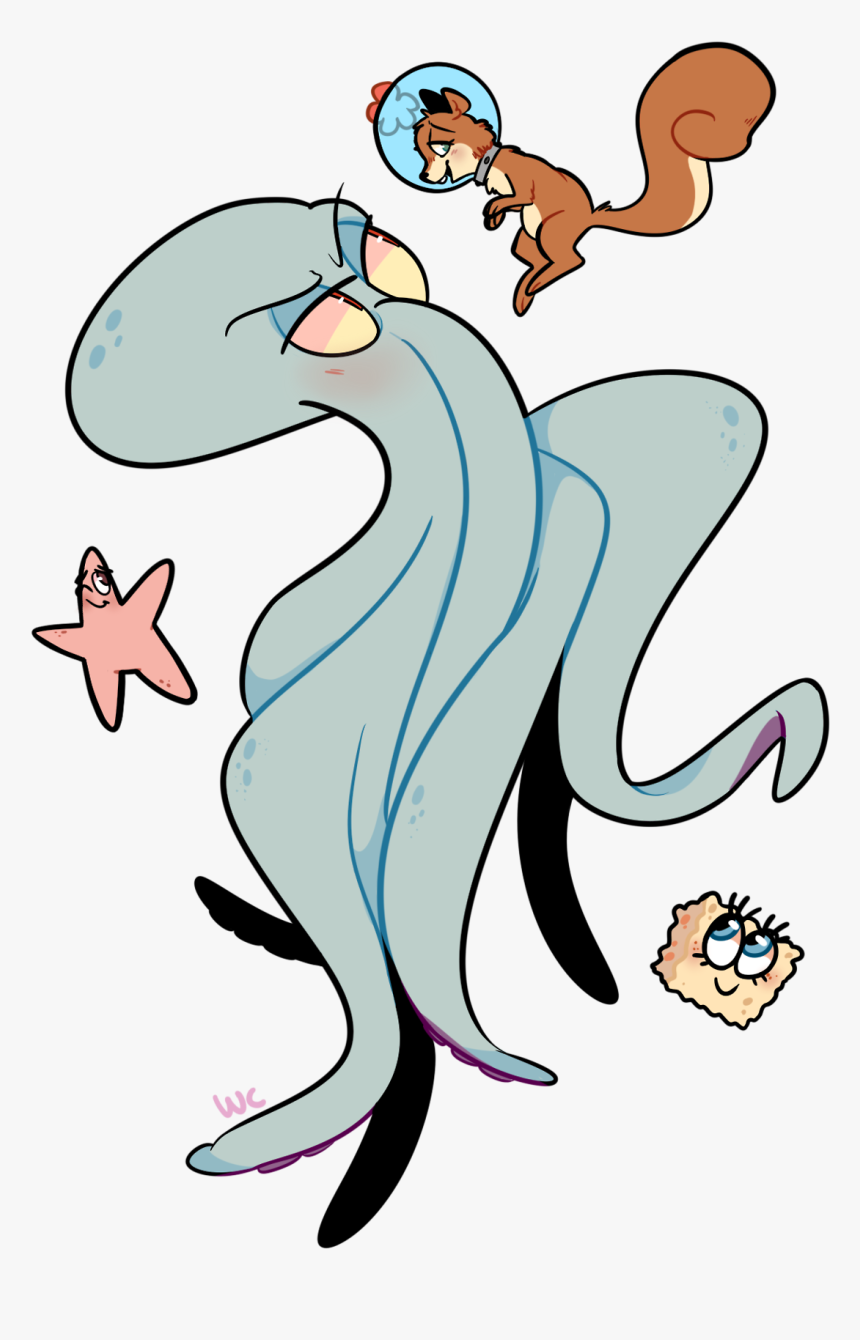 Transparent Squidward, HD Png Download, Free Download