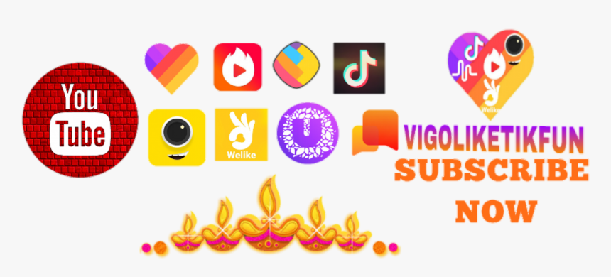 4 New Comedy Video"s On Tik Tok Musically By Vigoliketikfun - Youtube Logo Black, HD Png Download, Free Download