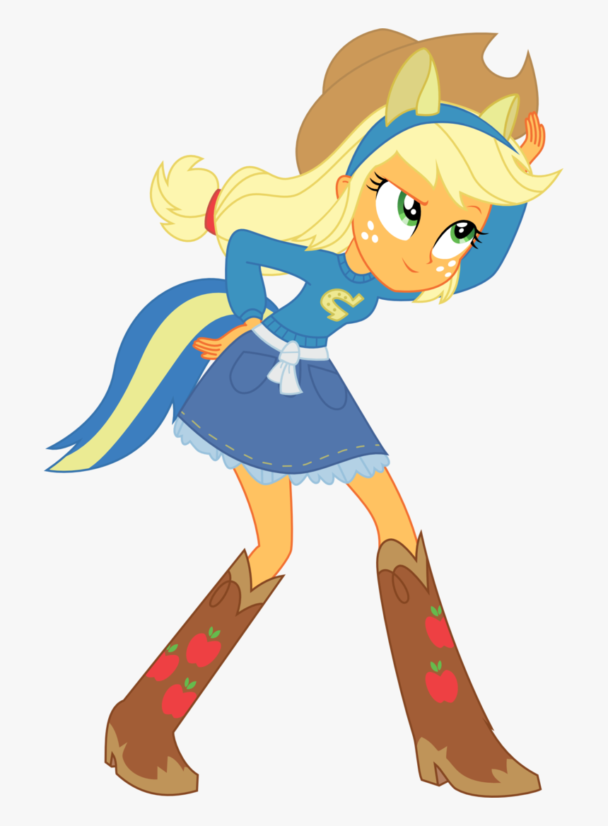 Transparent Leaf Blower Clipart - Applejack Equestria, HD Png Download, Free Download