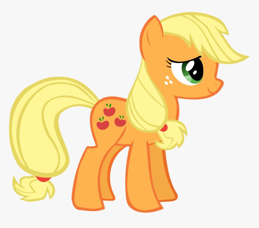 Transparent Applejack Png - My Little Pony Applejack Mad, Png Download, Free Download