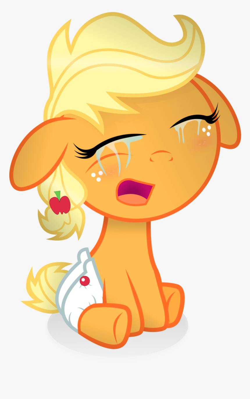Applejack Pony Coloring Page - My Little Pony Applejack Filly, HD Png Download, Free Download