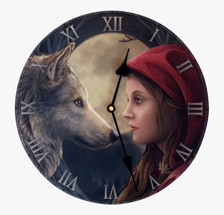 Wolf And Moon Girl, HD Png Download, Free Download