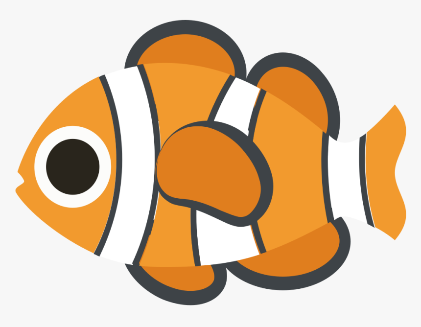 File - Emojione 1f420 - Svg - Clownfish Emoji, HD Png Download, Free Download