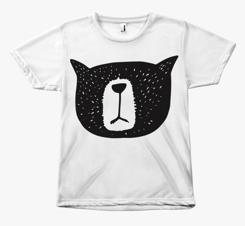 Angry Cat Print Tee - 90s Cup Design Shirt, HD Png Download, Free Download