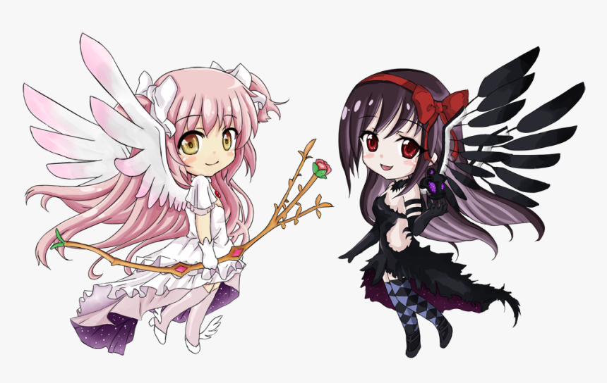 Madoka Magica - Madoka Magica Homura Demon, HD Png Download, Free Download