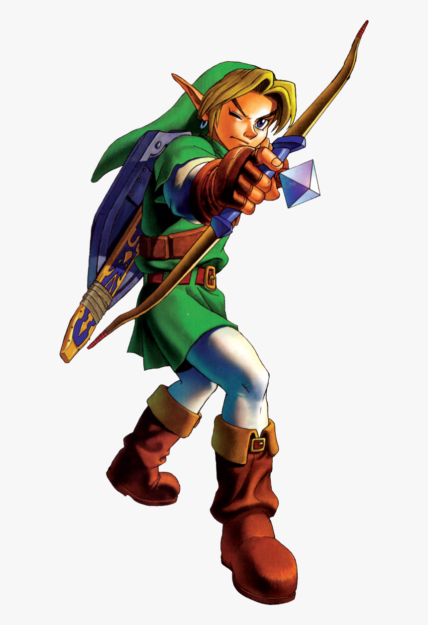 Zelda Link Ocarina Of Time, HD Png Download, Free Download