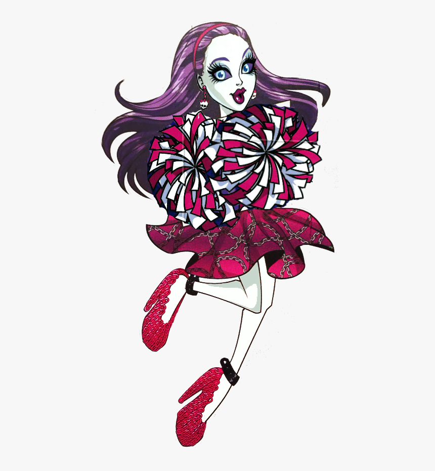 Image Profile Art Gs Spectra Png Monster High Wiki - Monster High Profile Art, Transparent Png, Free Download