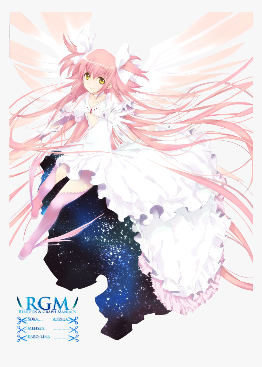 Render Madoka Magica - Madoka Kaname Goddess Render, HD Png Download, Free Download