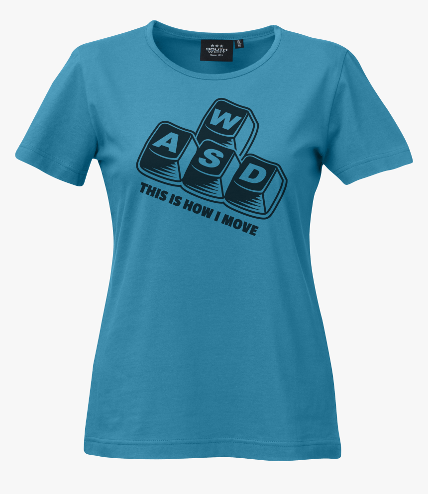 Wasd T-shirt Turkos Wd66 - Electric Jellyfish Ipa T Shirt, HD Png Download, Free Download