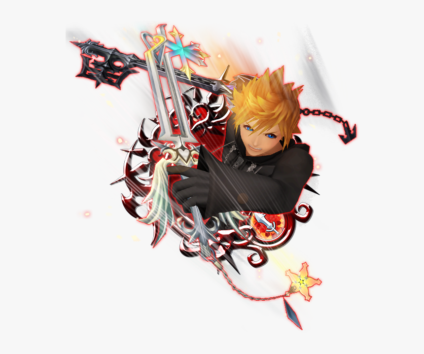 No Caption Provided - Dual Wield Roxas Khux, HD Png Download, Free Download