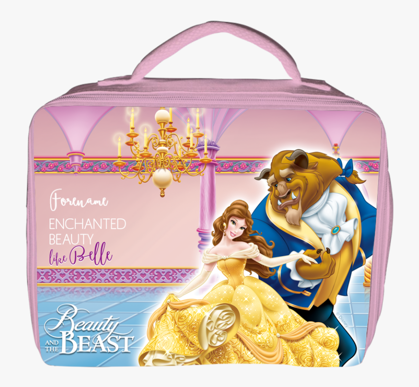 Disney Beauty And The Beast Dance Insulated Lunch Bag - Belle Beast Disney Princess, HD Png Download, Free Download