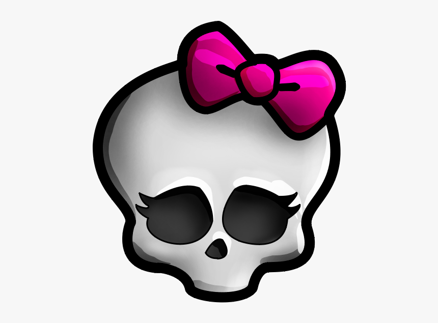 Skullette - Monster High Skull Png, Transparent Png, Free Download