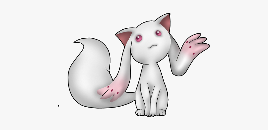 Kyubey - Cartoon, HD Png Download, Free Download