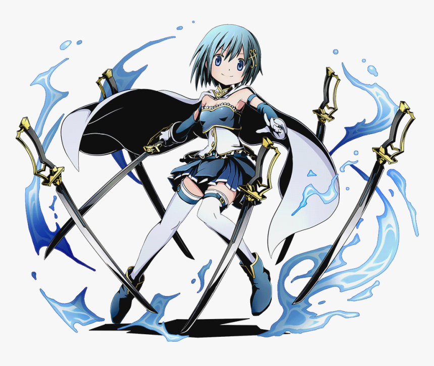 Blue Haired Anime Adventurer Girl, HD Png Download, Free Download