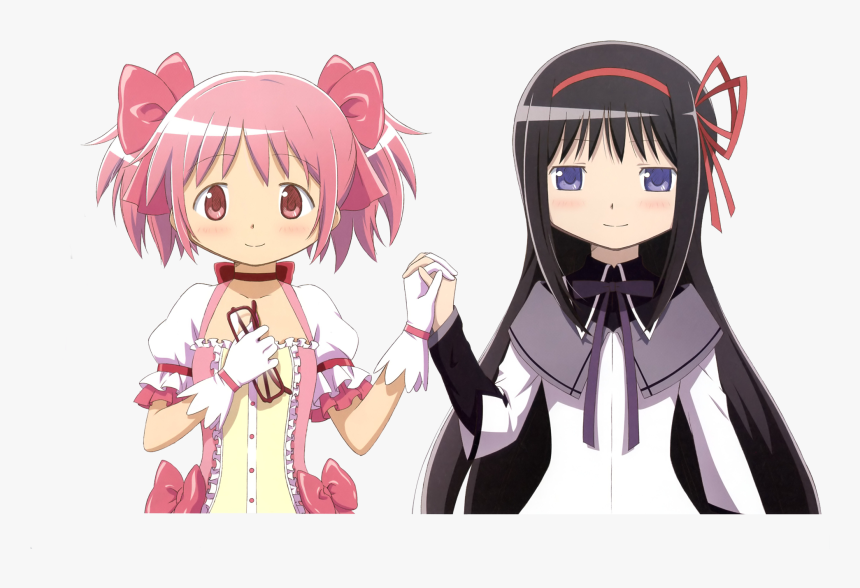 Homura Akemi Y Madoka, HD Png Download, Free Download