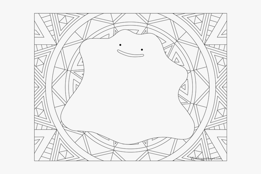 Adult Coloring Pages Pokemon, HD Png Download, Free Download