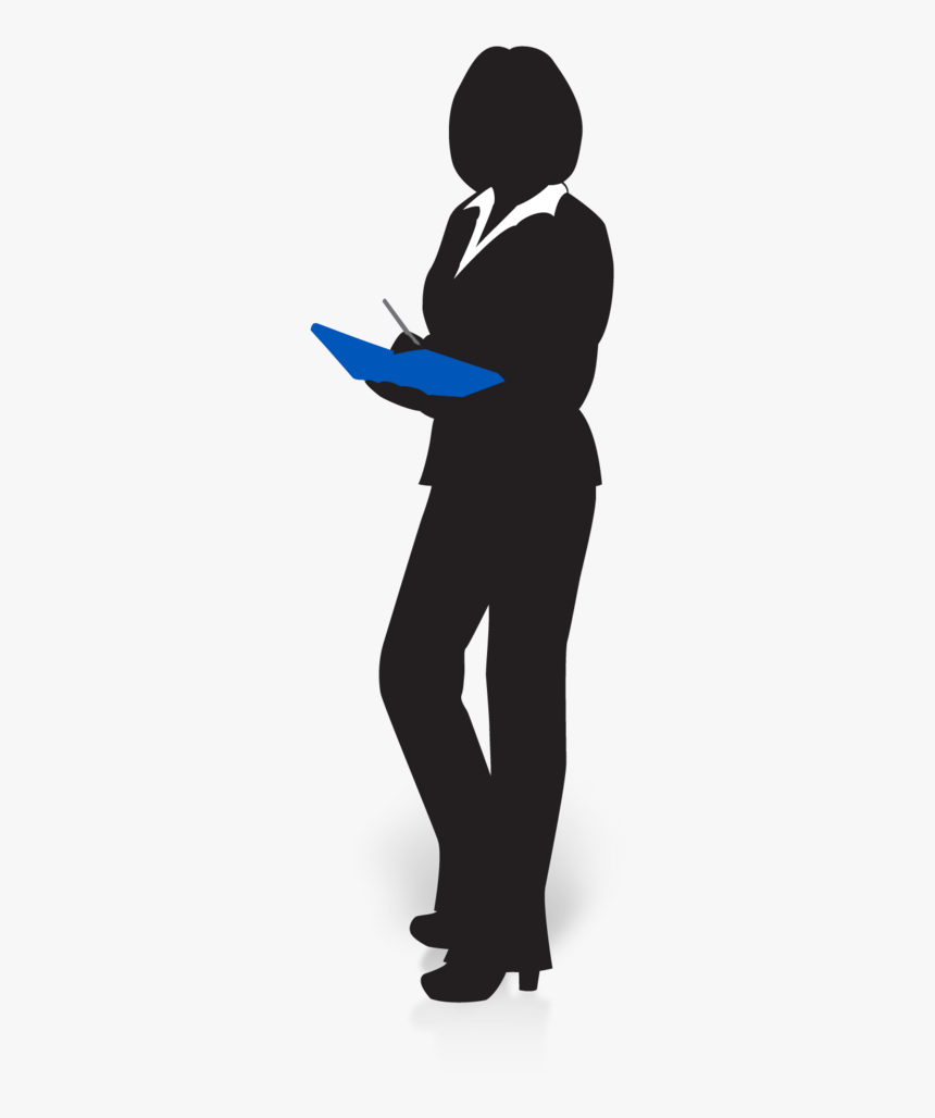 Businessperson Silhouette Manager Clip Art - Manager Silhouette Png, Transp...
