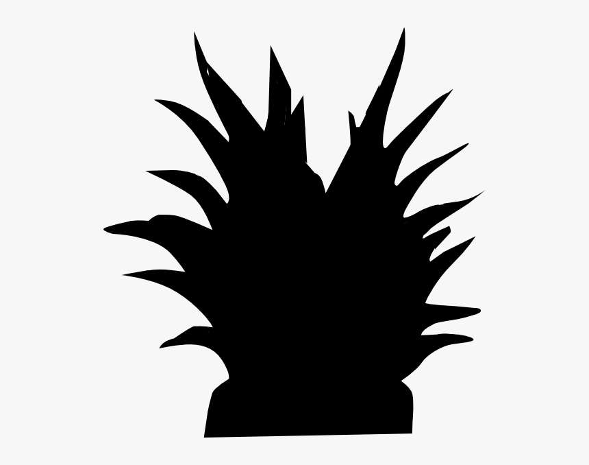 Plant Silhouette Svg Clip Arts - Plant Silhouette Png, Transparent Png, Free Download