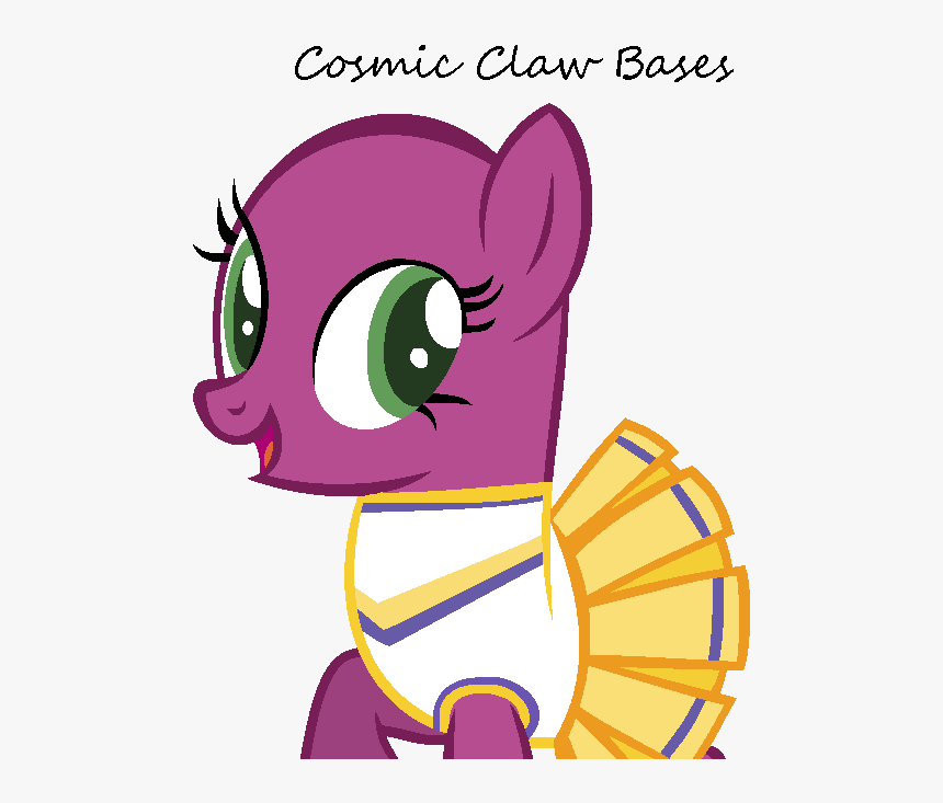 Cheerleading Clipart Base - My Little Pony Base, HD Png Download, Free Download
