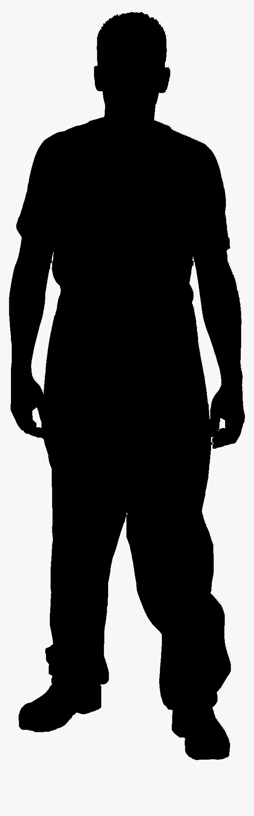 Silhouette Clip Art Openclipart Free Content Vector - Waiting Silhouette Png, Transparent Png, Free Download