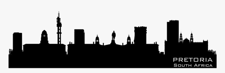 Pretoria Skyline Silhouette, HD Png Download, Free Download