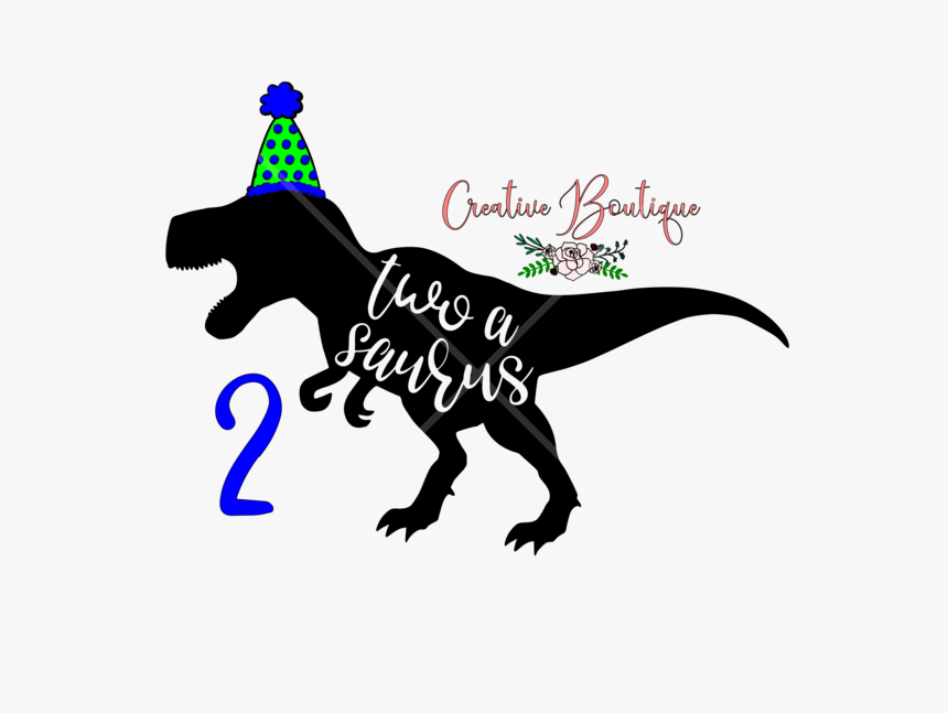 Transparent Dinosaur Birthday Clipart - Clipart Silhouette Dinosaur, HD Png Download, Free Download