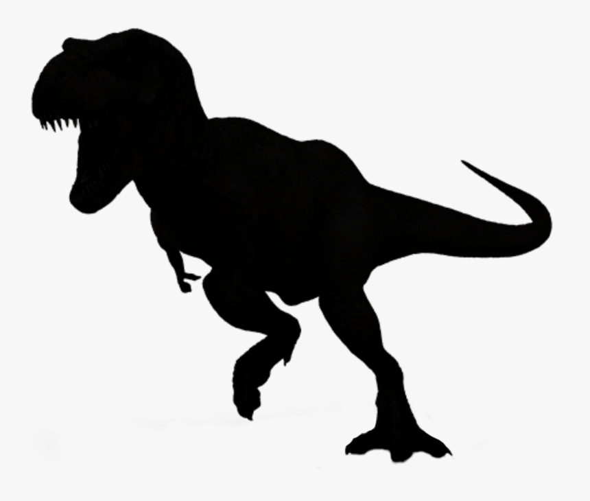 🦖

#dinosaur #trex #black #shillouette #silhouette - Free Dinosaur Silhouette, HD Png Download, Free Download