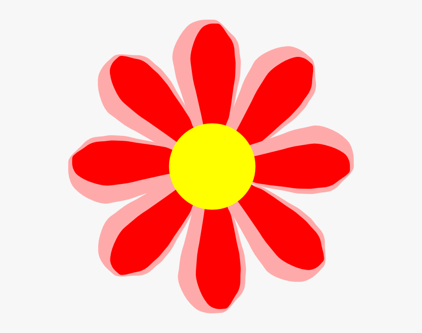 Cartoon Flower Clip Art - Flower Cartoon Png, Transparent Png, Free Download