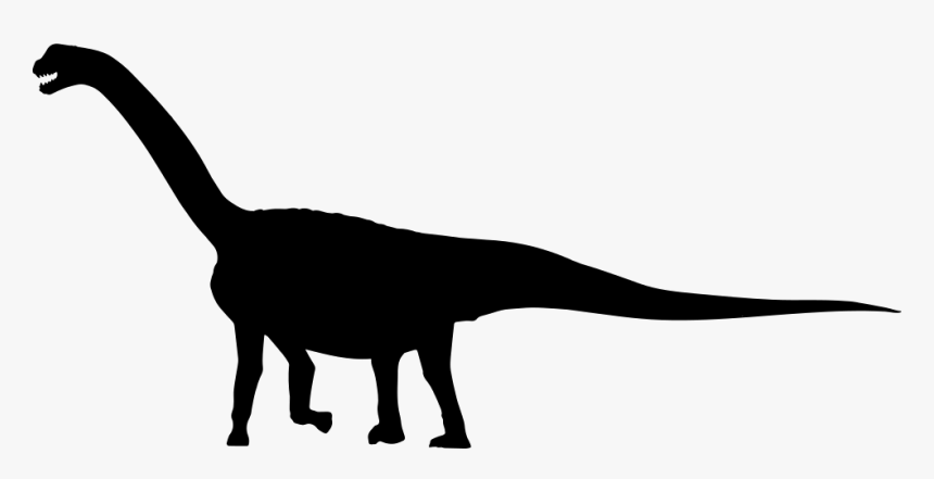 Camarosaurus Dinosaur Side Silhouette - Lesothosaurus, HD Png Download, Free Download
