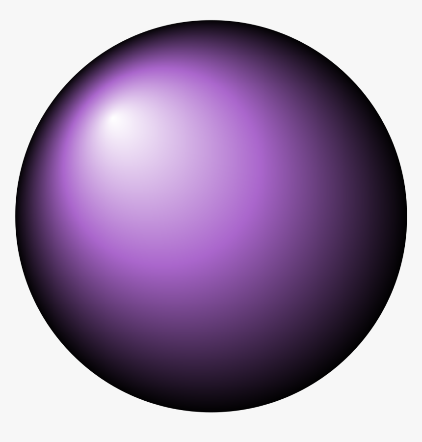 Shiny Purple Ball Png, Transparent Png, Free Download