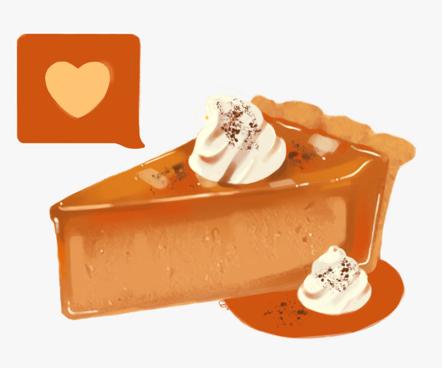 Pumpkin Pie Png Kawaii, Transparent Png, Free Download