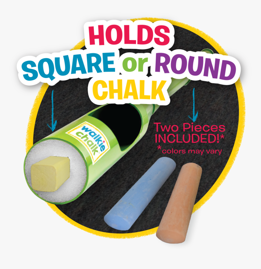 Sidewalk Chalk Holder - Jumbo Chalk Holders, HD Png Download, Free Download