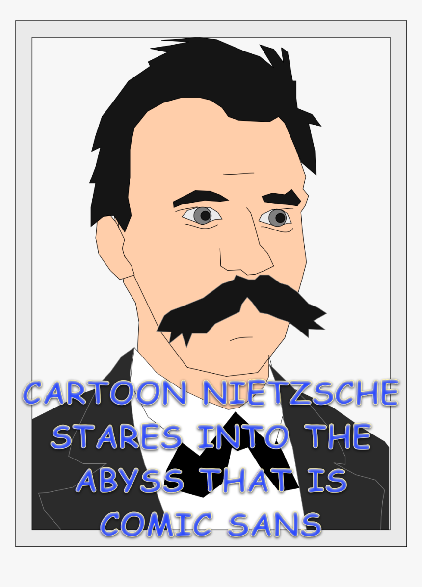 Cartoonnietzsche - Cartoon, HD Png Download, Free Download