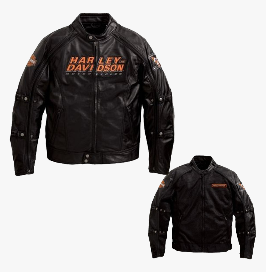 Transparent Leather Jacket Png - Harley Davidson Jackets For Men, Png Download, Free Download