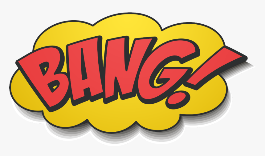 Transparent Comic Effect Png - Bang Cartoon Png, Png Download, Free Download