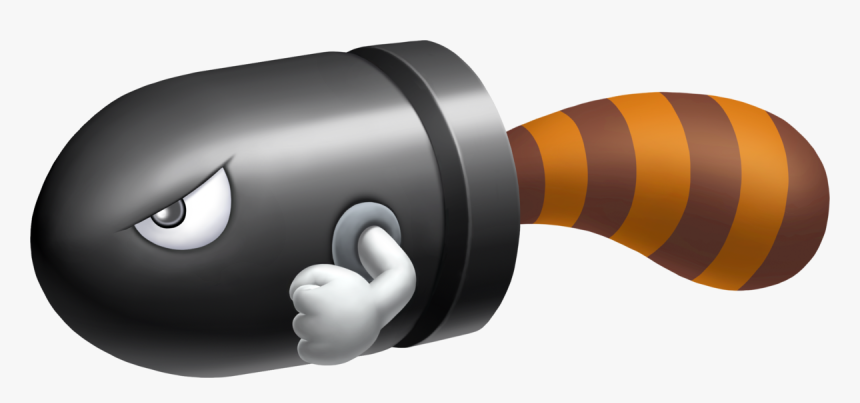 Super Mario 3d Land Bullet Bill, HD Png Download, Free Download