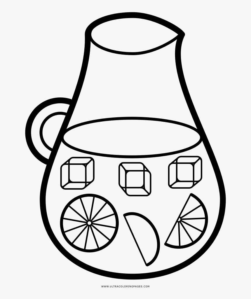 Sangria Coloring Page - Bicycle, HD Png Download, Free Download